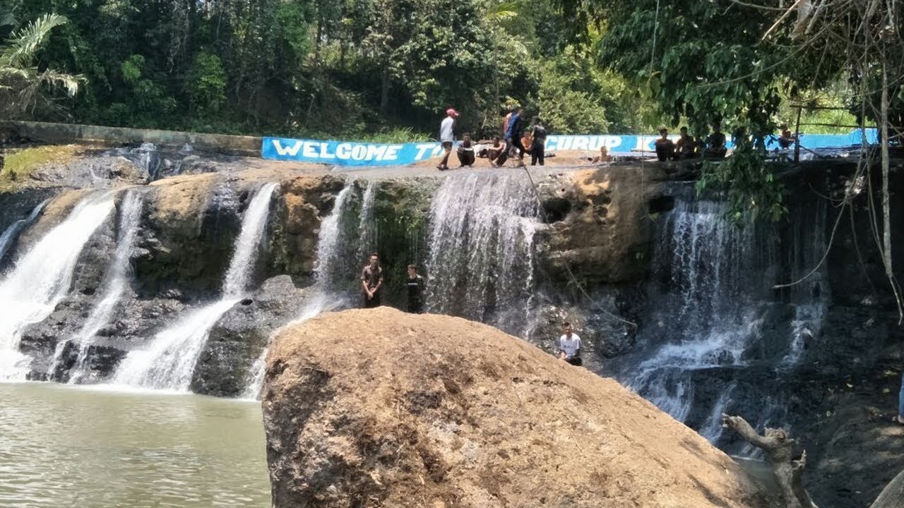 Wisata Air Keren Curup Kereta Way Kanan, Bandar Lampung 
