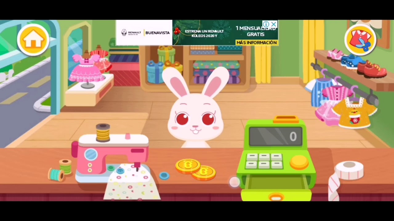 BABYBUS VIDEOJUEGO Gael juega babybus videojuego para vestirse a la moda panda bebep vestuario ropa