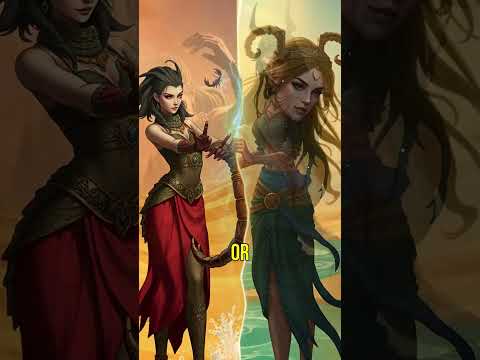 Serqet: The Scorpion Goddess of Ancient Egypt #mythbytes #mythologyshorts #epicmyths #history