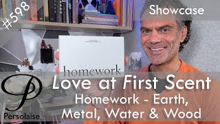 The scents of the elements - Homework perfume review on Persolaise Love At First Scent episode 598