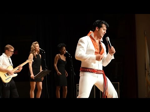 Brandon Bennett as Elvis 2015 Kewanee IL - Part 2