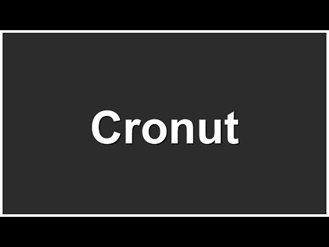 How to Pronounce Cronut – Say it Correctly!