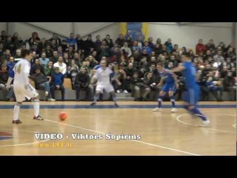 04.02.2012. Telpu futbola čempionāts Nikars - RABA 3:2 intervijas