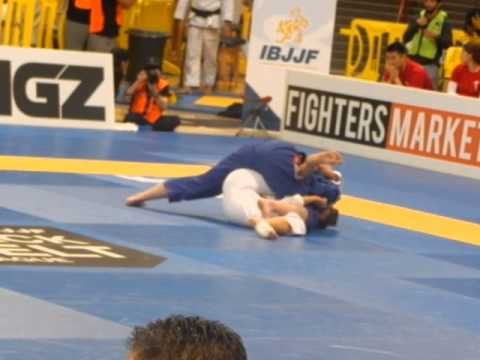 Dominyka Obelente vs Monique Elias Women's Open Weight Black Belt Final Mundials 2015