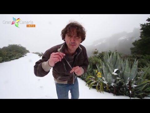 Snow in Gran Canaria
