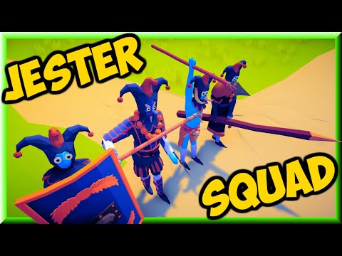 TABS - Fusion Jester Squad vs Every Faction | MODS GAMEPLAY