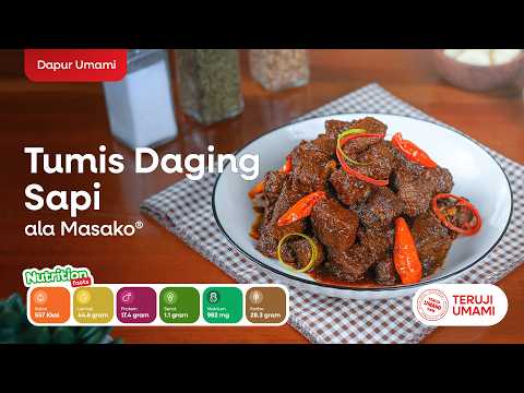 Tumis Daging Pedas ala Masako®