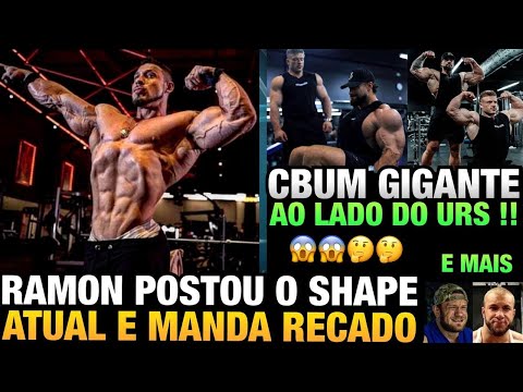 RAMON MOSTRA SHAPE ATUAL - CBUM ENORME AO LADO DO URS NO TREINO - GOODVITO VS CHRIS PROMETE