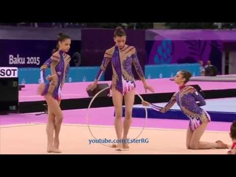 Italy 2 hoops + 6 clubs Final - Baku 2015