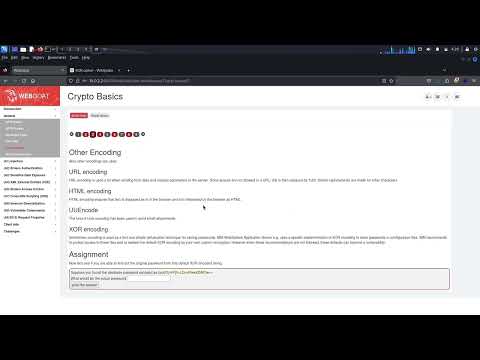 Webgoat Crypto Basics Xor Encoding Solution With Python
