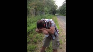 I get sprayed by a skunk