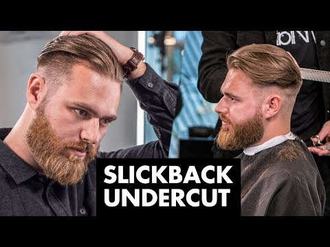 Disconnected Undercut + Slick Back Hairstyle