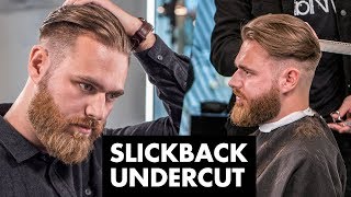 Disconnected undercut med sleik – moderne herrefrisyre
