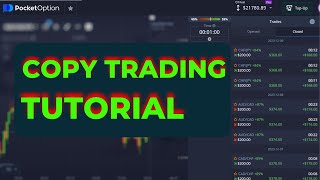 How To Make Money Copy Trading in Pocket Option