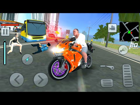 Open World Extreme Super Motorbike and Car Simulator - Brazil Tuning 2 - Android IOS Gameplay.