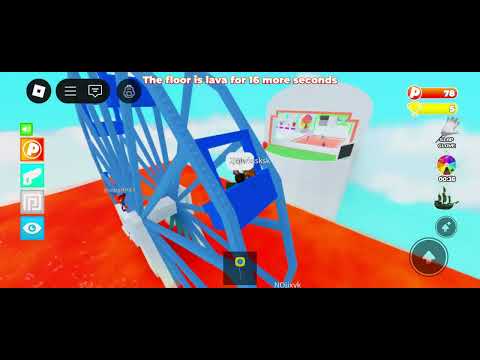 Playing roblox with my friend