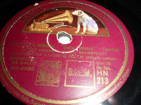 Kapelle Ludwig Rüth, Eric Helgar, Deutscher Himmel, Foxtrot, Berlin, 1933