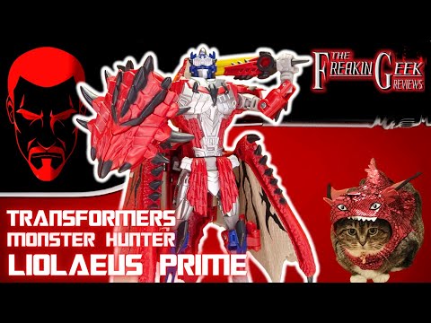 A THING THAT DOES STUFF?! | Transformers/Monster Hunter LIOLAEUS PRIME: EmGo's Reviews