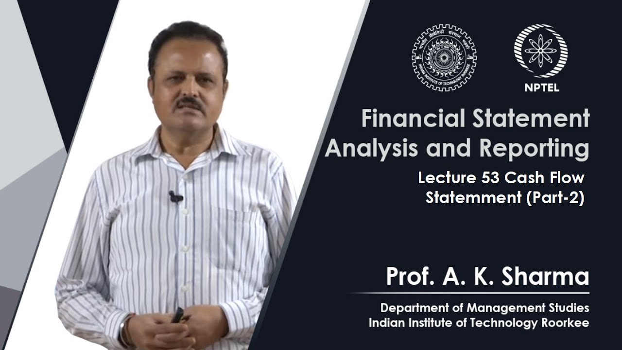 Lecture-53- Cash Flow Statement (Part-2)