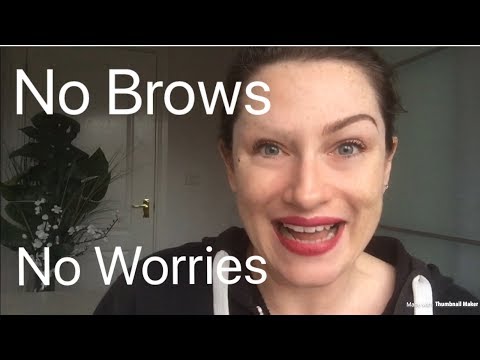 OMG! I Don't Have Eyebrows. How to fill in eyebrows when you have little to no hair