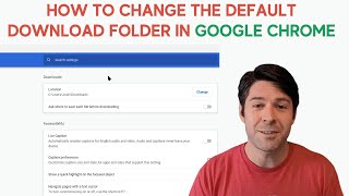 How To Change the Default Download Folder in Google Chrome Browser (Super Fast!)