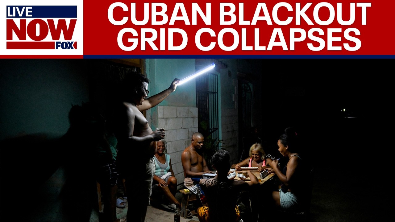 Cuban blackout continues, power grid collapses