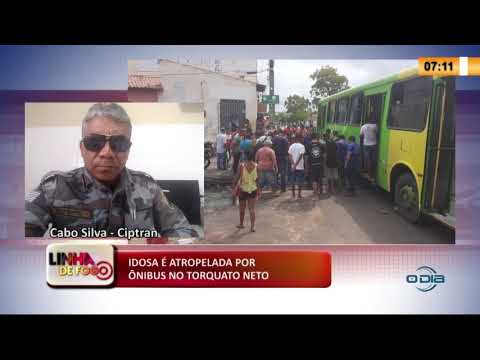 LINHA DE FOGO 12 02 2020 IDOSA É ATROPELADA POR í”NIBUS NO TORQUATO NETO