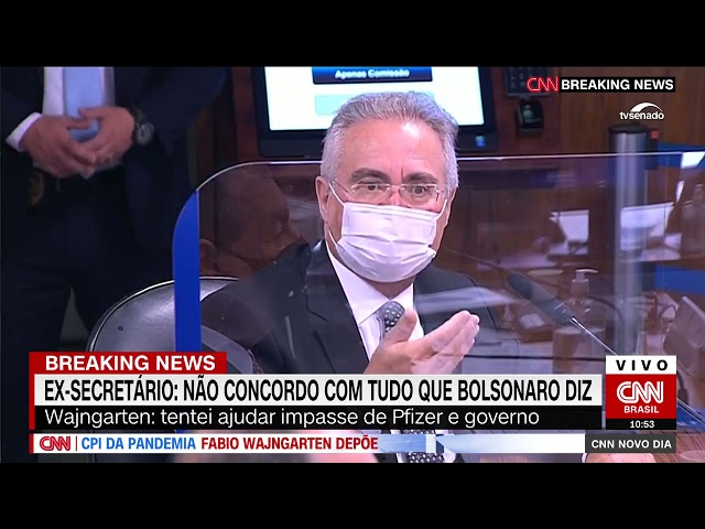 Wajngarten confirma demora para adquirir vacinas da Pfizer, mas exime Bolsonaro