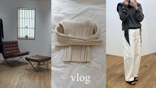 [vlog] 겨울과 봄 사이 🌼 쇼핑하는 일상브이로그 ( le17septembre , 리본빛 , 파사드패턴 , 데일리백추천 , 즉석떡볶이맛집 )  
