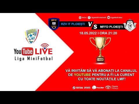 RZV IT - MFFD PLOIESTI - Minifotbal Live - LMF TV - Campionatul Judetean de Minifotbal Prahova