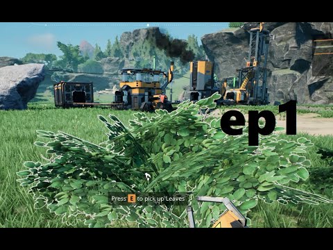 Let's Play Satisfactory Update 6 ep1