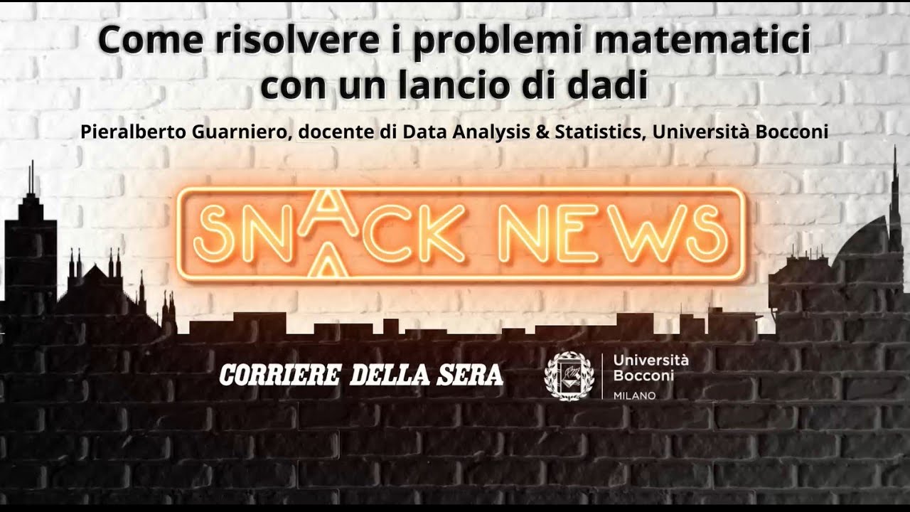 Come risolvere i problemi matematici con un lancio di dadi