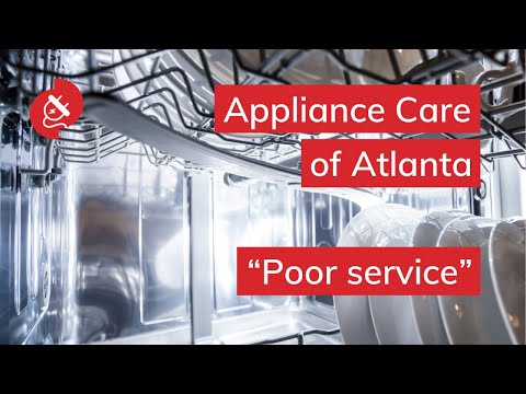 Appliance Care of Atlanta - Rude technician and poor service