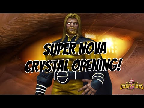 FEATURED 5 STAR GM SENTRY SUPER NOVA 300 UNIT CRYSTAL OPENING! (MCOC) (GRANDMASTER)