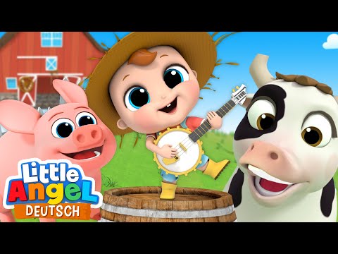 Old MacDonald hat 'ne Farm | Kinderklassiker | Little Angel Deutsch - Kinderlieder