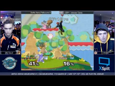 BAM 8 - SIN | Spud vs Wibbles - SSBM Winners Semi's