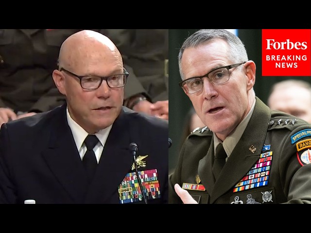 Senate Armed Services Committee Holds Hearing On Special Operations Command And Cyber Command