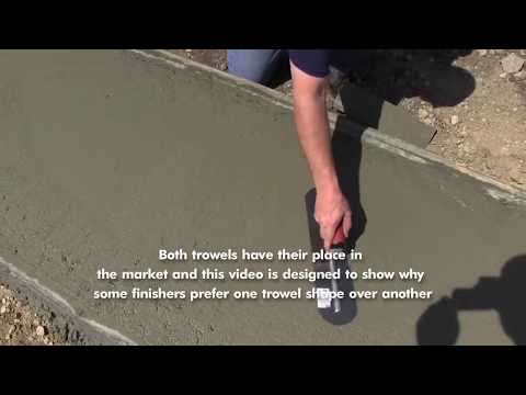 Marsheltown Trowels: Square-End vs. Round-End