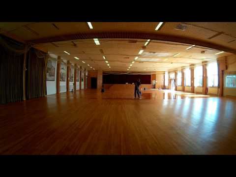 Arbeiten mit dem Bona Power Scrubber