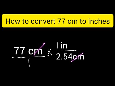 77m In Inches