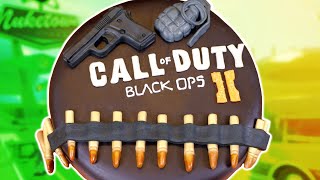 BLACK OPS 2 CAKE - NERDY NUMMIES