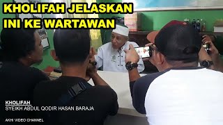 Download lagu Arsip! Kholifah Abdul Qadir Hasan Baraja kepada Wartawan, Konvoi Motor, Khilafatul Muslimin mp3
