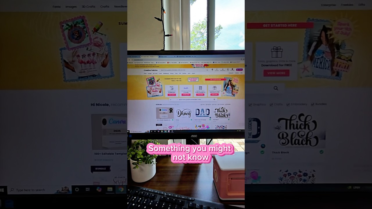 📚🤯 Did you know you can find teaching materials on Creative Fabrica?! 🍎 #teachersofyt #cf