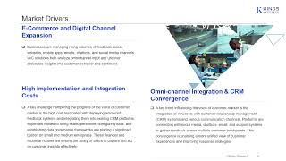 Voice of Customer VOC Market