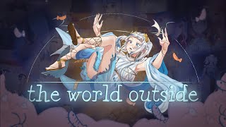[Fan Original MV] Gawr Gura Hololive fansong | THE WORLD OUTSIDE - WUNDER RiKU #amesame #gawrgura