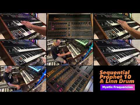 SERVICED & RESTORED Dual Manual PROPHET 10 Rev3 w/ORIGINAL OWNERS MANUAL, MIDI, Foot switch pedals, Road case, & Specs sheet - Sequential Circuits SCI image 22