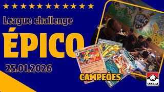 Como é um LEAGUE CHALLENGE de Pokémon na EPIC GAME ?