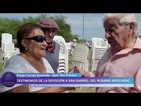 𝐂𝐚𝐫𝐫𝐞𝐭𝐚 𝐐𝐮𝐞𝐦𝐚𝐝𝐚 / 𝐏𝐞𝐫𝐞𝐠𝐫𝐢𝐧𝐚𝐜𝐢𝐨́𝐧 𝐚𝐥 𝐂𝐮𝐫𝐚 𝐁𝐫𝐨𝐜𝐡𝐞𝐫𝐨 𝐲 𝐭𝐞𝐬𝐭𝐢𝐦𝐨𝐧𝐢𝐨𝐬 𝐝𝐞 𝐅𝐞́