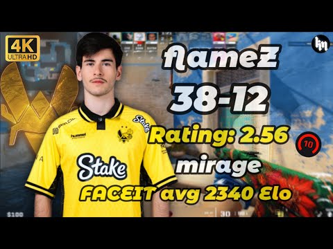 flameZ (38-12) FACEIT 2340 ELO matchup (mirage) | Jan 13, 2026 | CS2 POV/DEMO