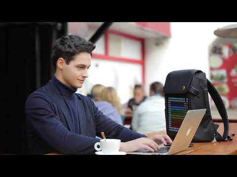 Balo Divoom Pixoo Backpack-M màn hình LED sáng tạo